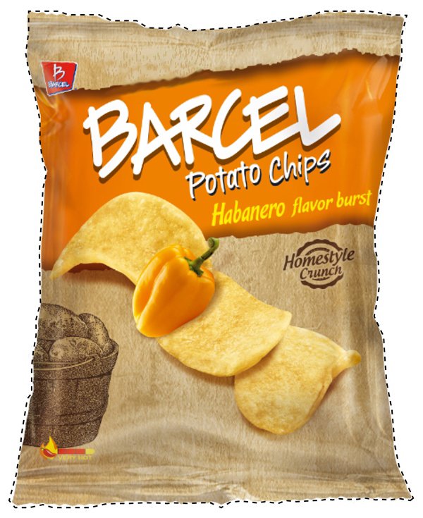  B BARCEL POTATO CHIPS HABANERO FLAVOR BURST HOMESTYLE CRUNCH