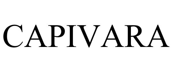 Trademark Logo CAPIVARA