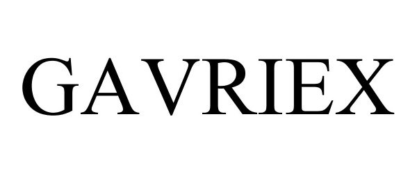 Trademark Logo GAVRIEX