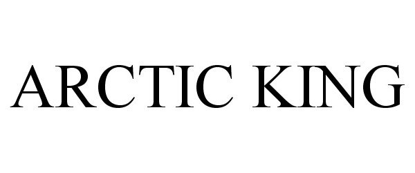 Trademark Logo ARCTIC KING