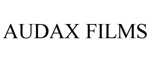Trademark Logo AUDAX FILMS