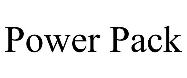 Trademark Logo POWER PACK