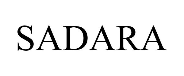 Trademark Logo SADARA