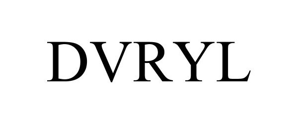 Trademark Logo DVRYL