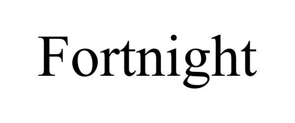 Trademark Logo FORTNIGHT