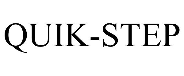 Trademark Logo QUIK-STEP