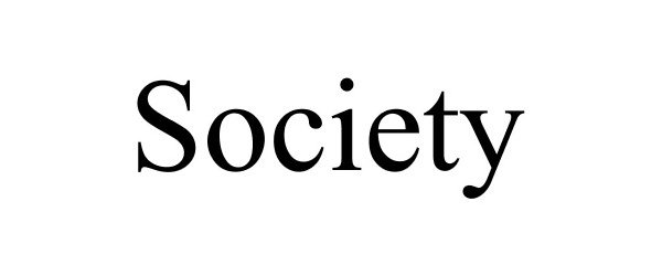 Trademark Logo SOCIETY