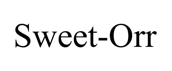 Trademark Logo SWEET-ORR