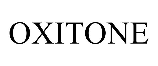 Trademark Logo OXITONE