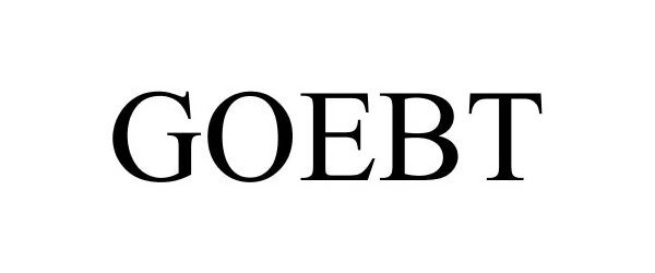 Trademark Logo GOEBT