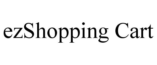 Trademark Logo EZSHOPPING CART