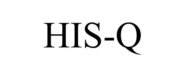Trademark Logo HIS-Q