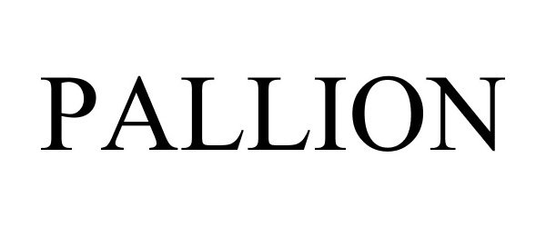 Trademark Logo PALLION