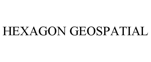  HEXAGON GEOSPATIAL