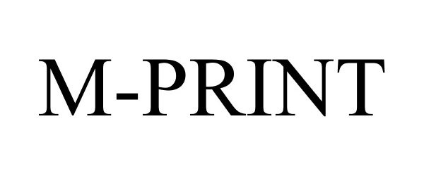 Trademark Logo M-PRINT