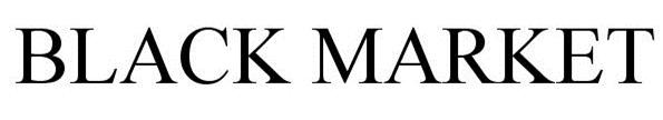 Trademark Logo BLACK MARKET