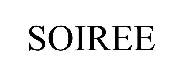 Trademark Logo SOIREE