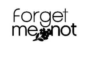 Trademark Logo FORGET ME NOT