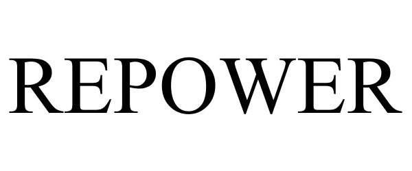 Trademark Logo REPOWER