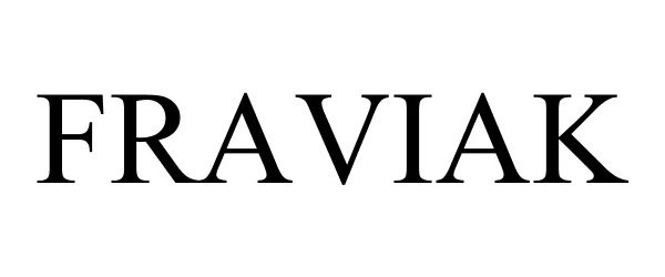 Trademark Logo FRAVIAK