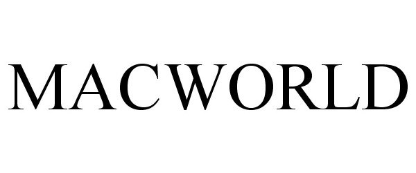 Trademark Logo MACWORLD