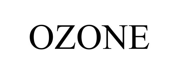 Trademark Logo OZONE