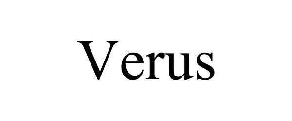 Trademark Logo VERUS