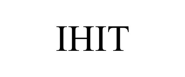 Trademark Logo IHIT
