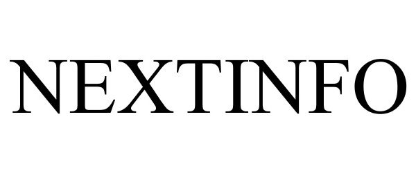 Trademark Logo NEXTINFO