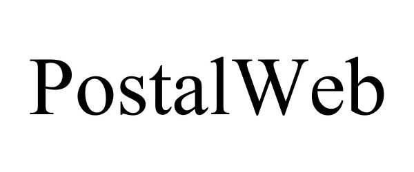 Trademark Logo POSTALWEB