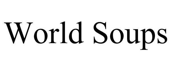 Trademark Logo WORLDSOUPS