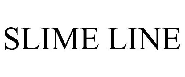 Trademark Logo SLIME LINE