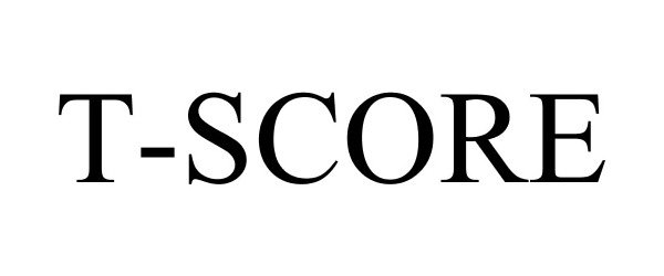 Trademark Logo T-SCORE