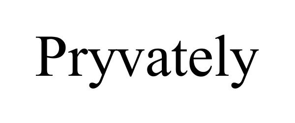 Trademark Logo PRYVATELY