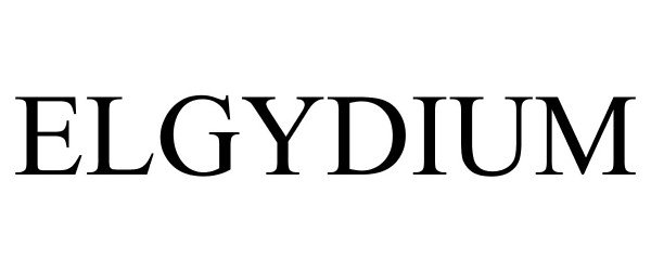 Trademark Logo ELGYDIUM