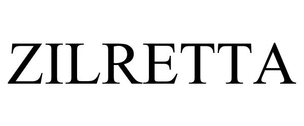 Trademark Logo ZILRETTA