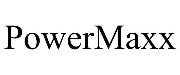 Trademark Logo POWERMAXX