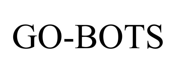Trademark Logo GO-BOTS