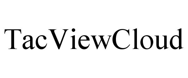 Trademark Logo TACVIEWCLOUD