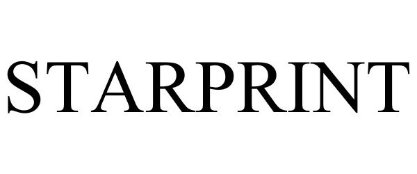 Trademark Logo STARPRINT