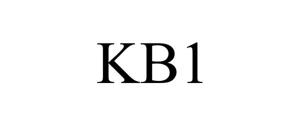 Trademark Logo KB1