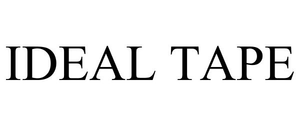 Trademark Logo IDEAL TAPE