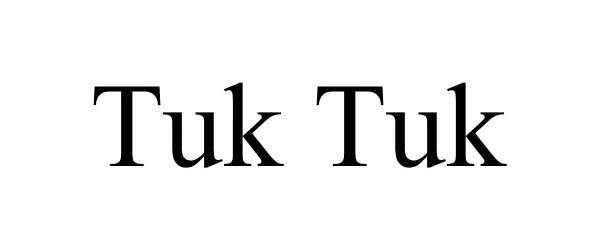 Trademark Logo TUK TUK