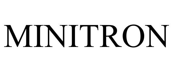 Trademark Logo MINITRON