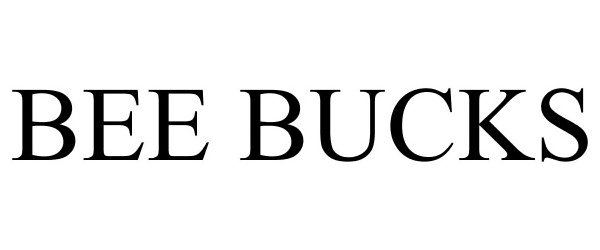 Trademark Logo BEE BUCKS