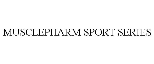 Trademark Logo MUSCLEPHARM SPORT SERIES