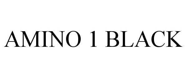 Trademark Logo AMINO 1 BLACK