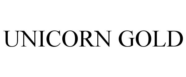 Trademark Logo UNICORN GOLD