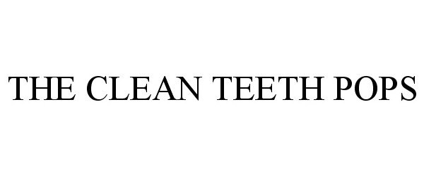  THE CLEAN TEETH POPS