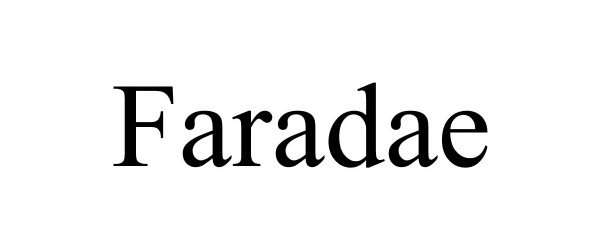 Trademark Logo FARADAE